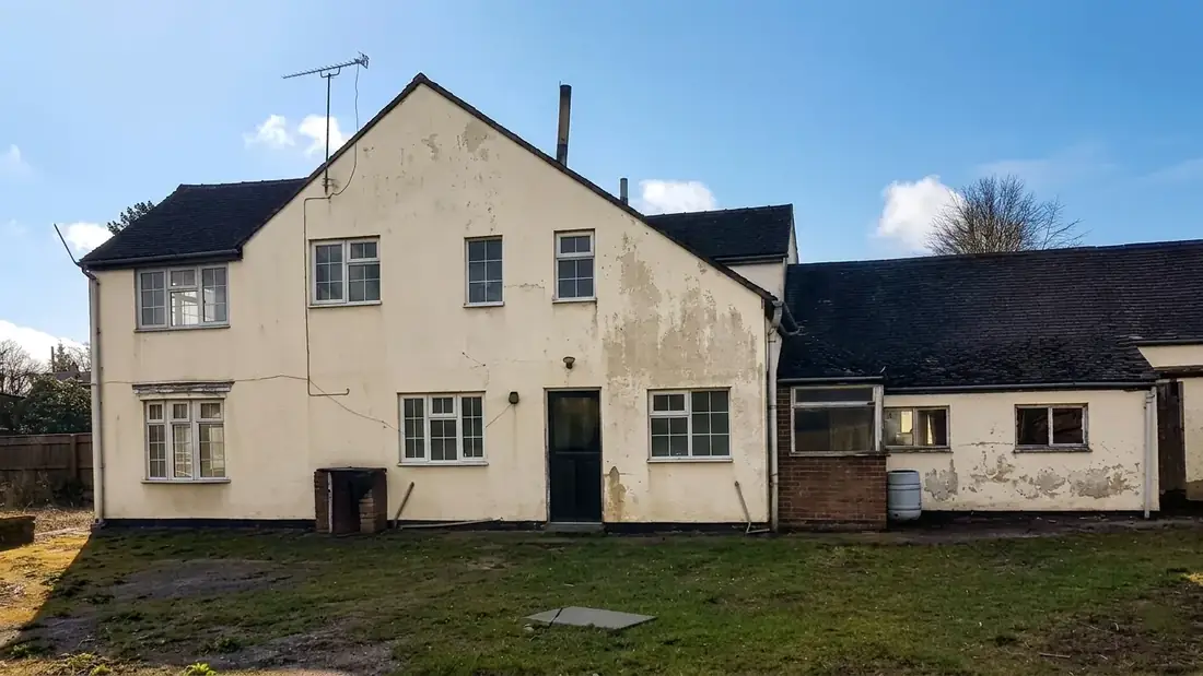 Farmhouse development — before conversion